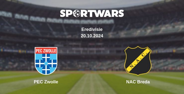 PEC Zwolle — NAC Breda, where to watch online broadcast