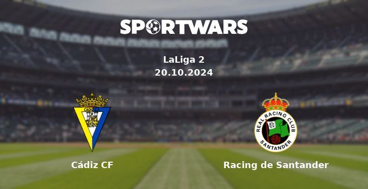 Cádiz CF — Racing de Santander watch online for free 20.10.2024