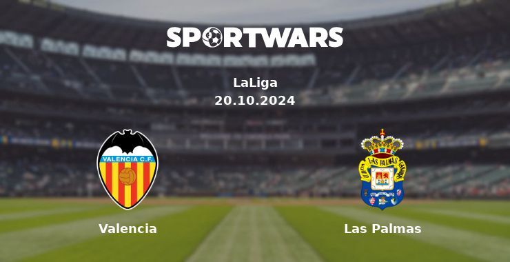 Valencia — Las Palmas watch online for free 21.10.2024