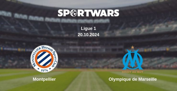 Montpellier — Olympique de Marseille watch online for free 20.10.2024