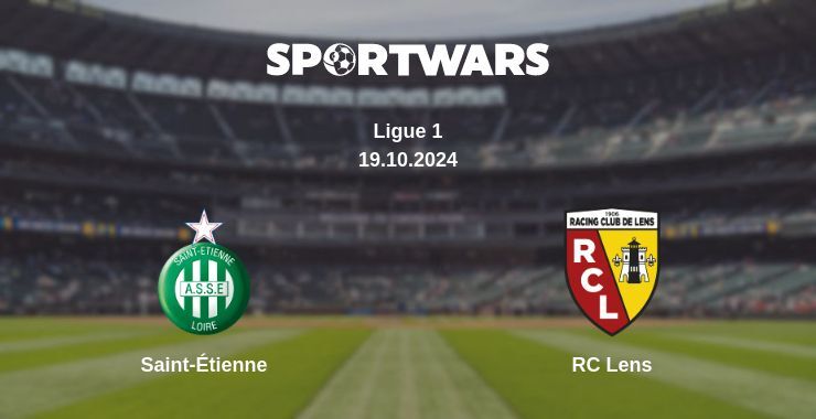 Saint-Étienne — RC Lens watch online for free 19.10.2024