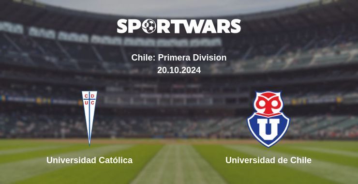 Universidad Católica — Universidad de Chile watch online for free 20.10.2024