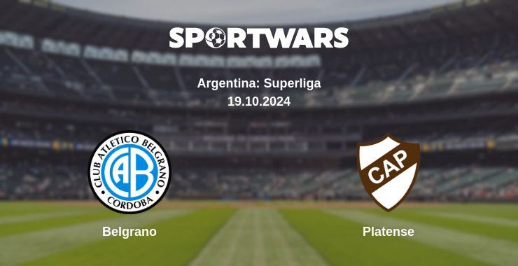 Belgrano — Platense watch online broadcast, 19.10.2024