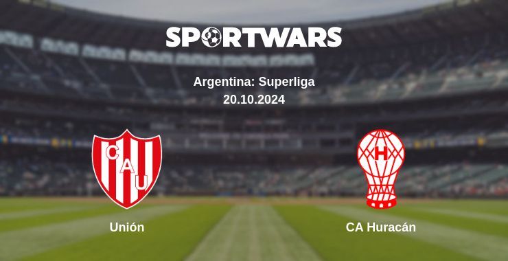 Unión — CA Huracán, where to watch online broadcast