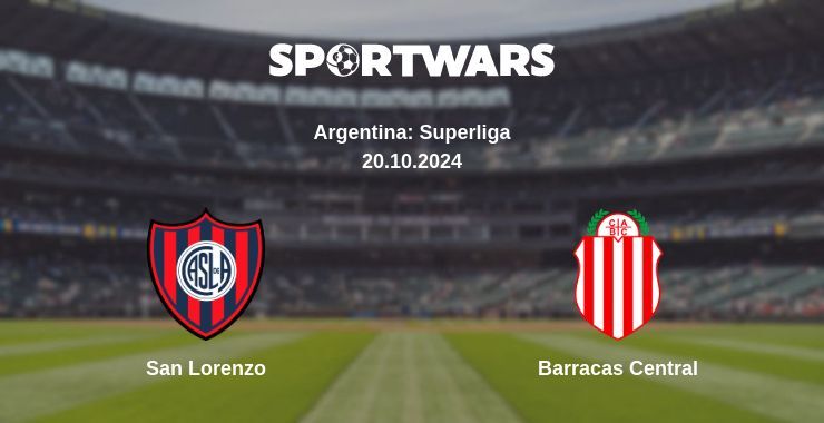 San Lorenzo — Barracas Central, where to watch online broadcast