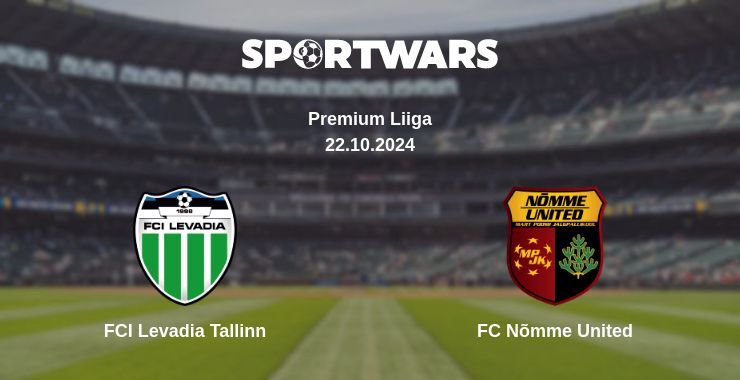 Result of the FCI Levadia Tallinn — FC Nõmme United match, 22.10.2024