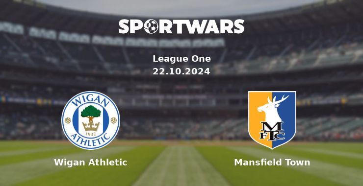 Wigan Athletic — Mansfield Town watch online for free 22.10.2024