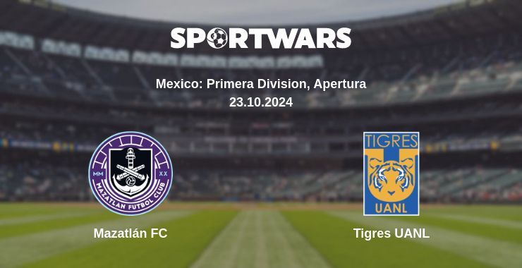 Result of the Mazatlán FC — Tigres UANL match, 23.10.2024