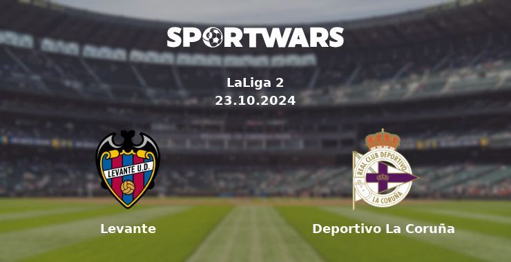 Levante — Deportivo La Coruña watch online for free 24.10.2024