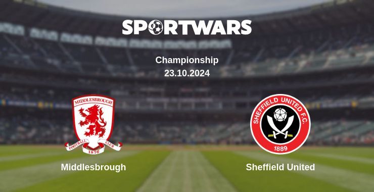 Middlesbrough — Sheffield United watch online for free 23.10.2024