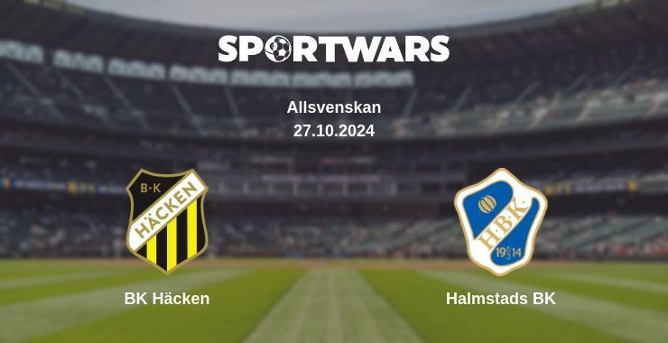 Result of the BK Häcken — Halmstads BK match, 27.10.2024