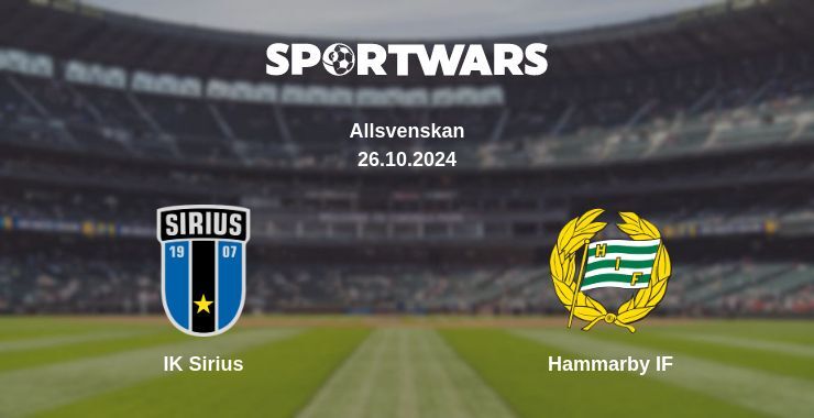 IK Sirius — Hammarby IF watch online for free 26.10.2024