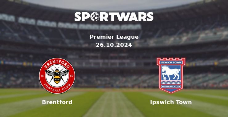 Brentford — Ipswich Town watch online for free 26.10.2024