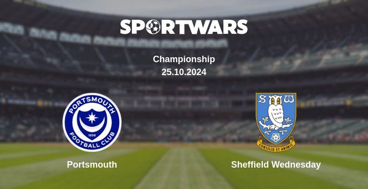 Portsmouth — Sheffield Wednesday watch online for free 25.10.2024