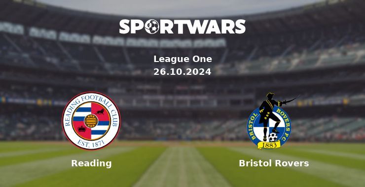 Reading — Bristol Rovers watch online for free 26.10.2024