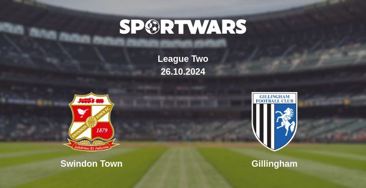 Swindon Town — Gillingham watch online for free 26.10.2024