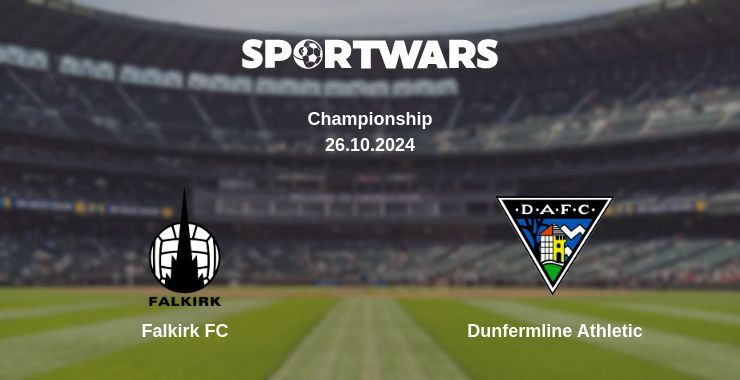 Falkirk FC — Dunfermline Athletic watch online for free 26.10.2024