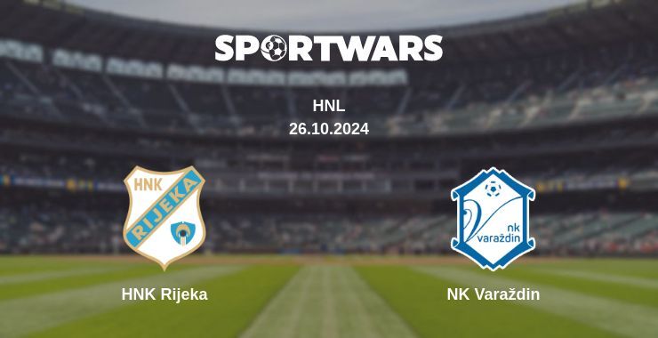 HNK Rijeka — NK Varaždin watch online for free 26.10.2024