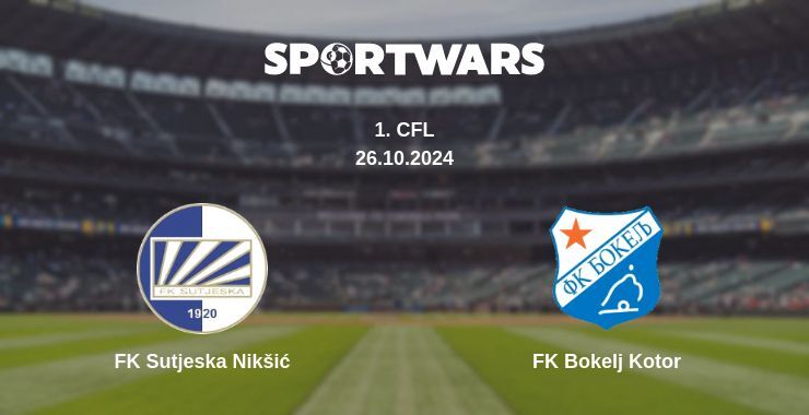 FK Sutjeska Nikšić — FK Bokelj Kotor watch online for free 26.10.2024