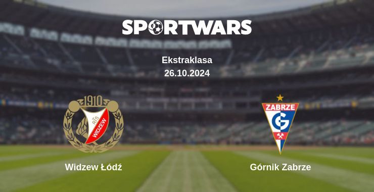 Widzew Łódź — Górnik Zabrze watch online for free 26.10.2024