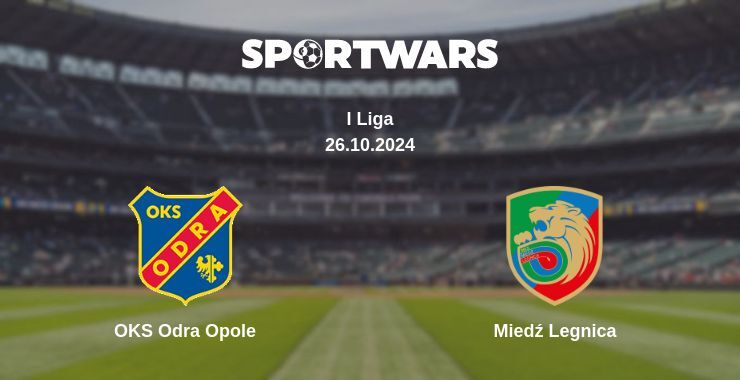 OKS Odra Opole — Miedź Legnica watch online for free 26.10.2024