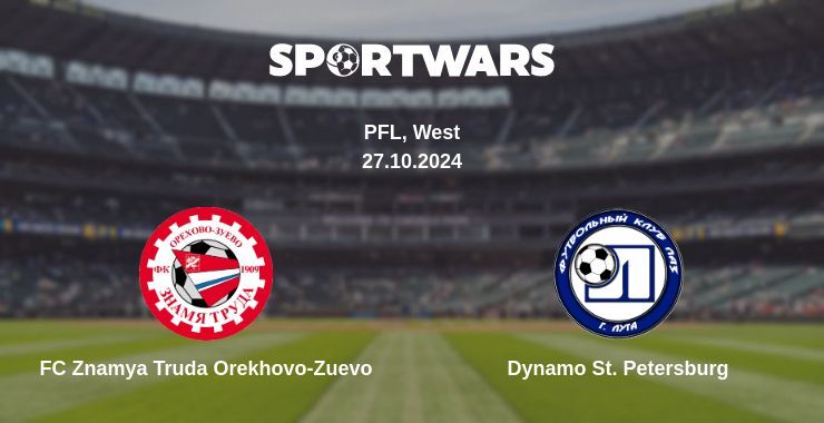 Result of the FC Znamya Truda Orekhovo-Zuevo — Dynamo St. Petersburg match, 27.10.2024