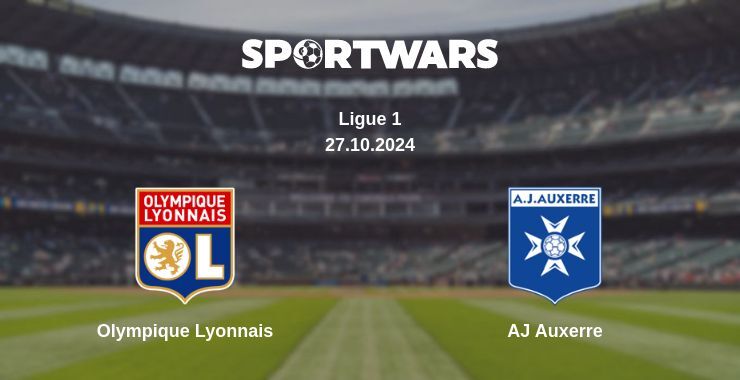 Olympique Lyonnais — AJ Auxerre watch online for free 27.10.2024