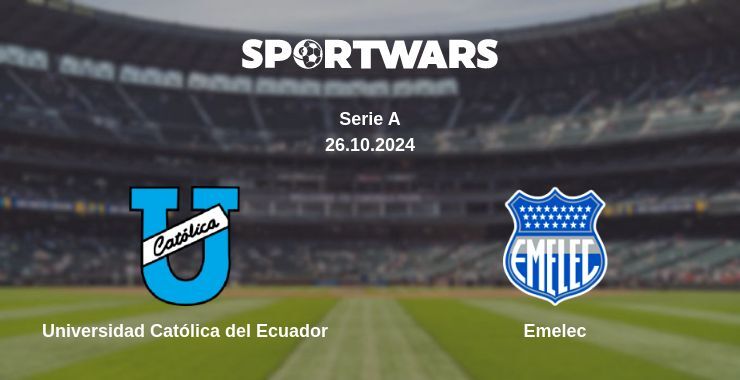 Result of the Universidad Católica del Ecuador — Emelec match, 26.10.2024