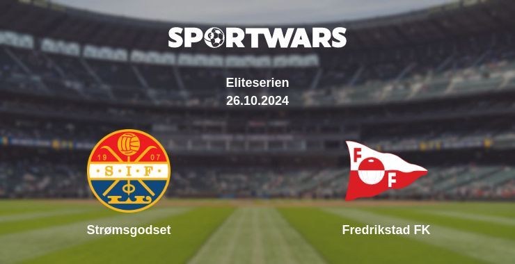 Result of the Strømsgodset — Fredrikstad FK match, 26.10.2024