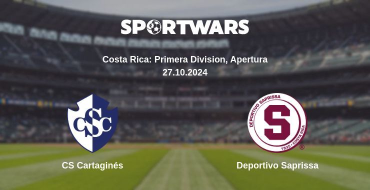 CS Cartaginés — Deportivo Saprissa watch online for free 27.10.2024