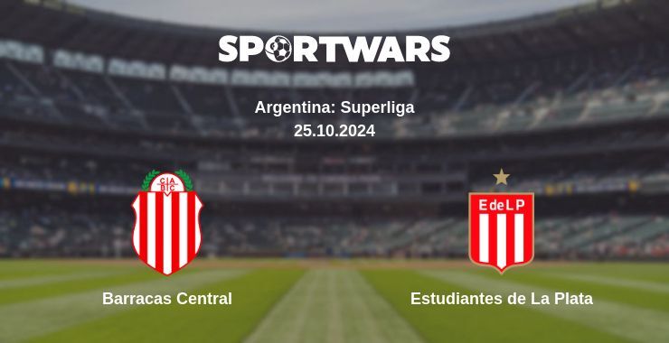 Result of the Barracas Central — Estudiantes de La Plata match, 25.10.2024