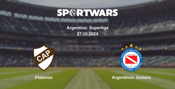 Platense — Argentinos Juniors watch online for free 27.10.2024