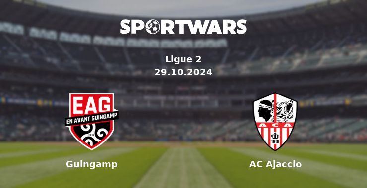 Guingamp — AC Ajaccio watch online for free 29.10.2024