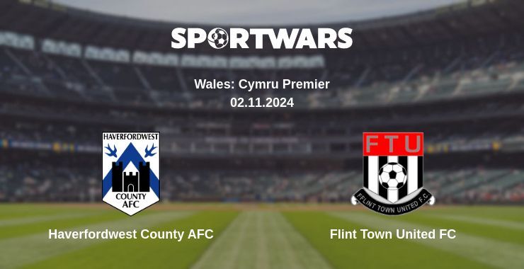 Haverfordwest County AFC — Flint Town United FC watch online for free 02.11.2024