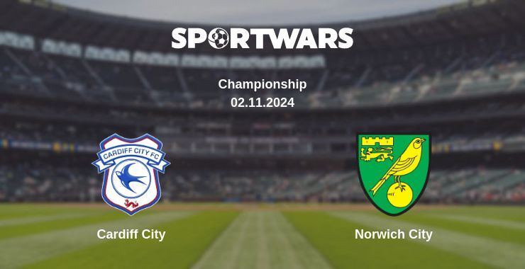 Cardiff City — Norwich City watch online for free 02.11.2024