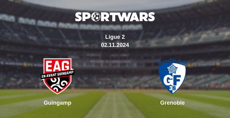 Guingamp — Grenoble watch online for free 02.11.2024