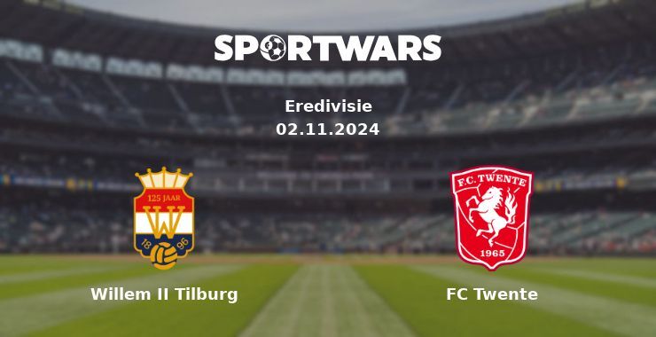 Willem II Tilburg — FC Twente watch online for free 02.11.2024