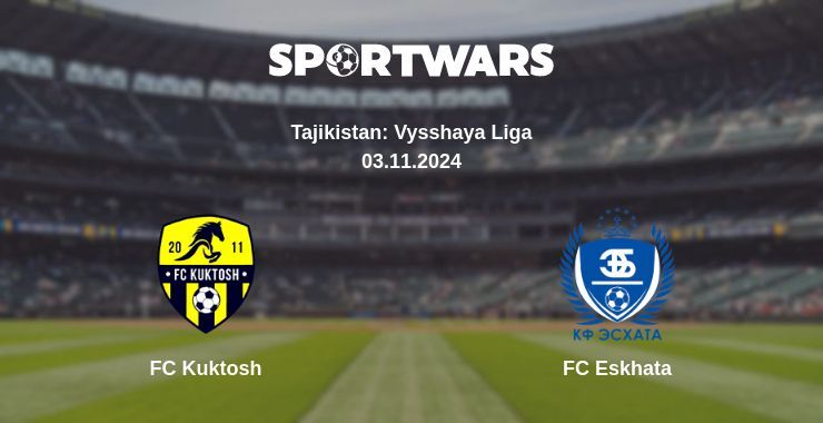 Result of the FC Kuktosh — FC Eskhata match, 03.11.2024