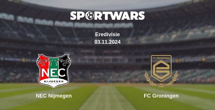 NEC Nijmegen — FC Groningen watch online for free 03.11.2024