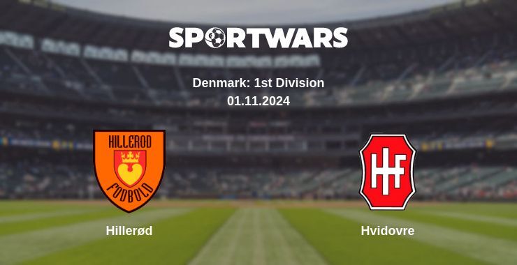 Result of the Hillerød — Hvidovre match, 01.11.2024