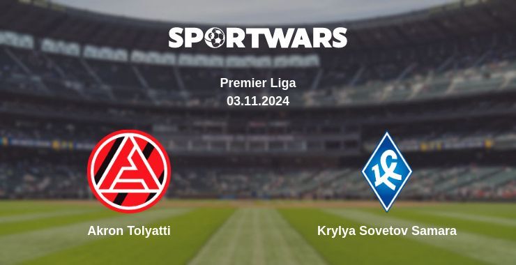 Akron Tolyatti — Krylya Sovetov Samara watch online for free 03.11.2024