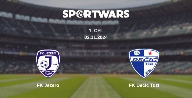 Result of the FK Jezero — FK Dečić Tuzi match, 02.11.2024