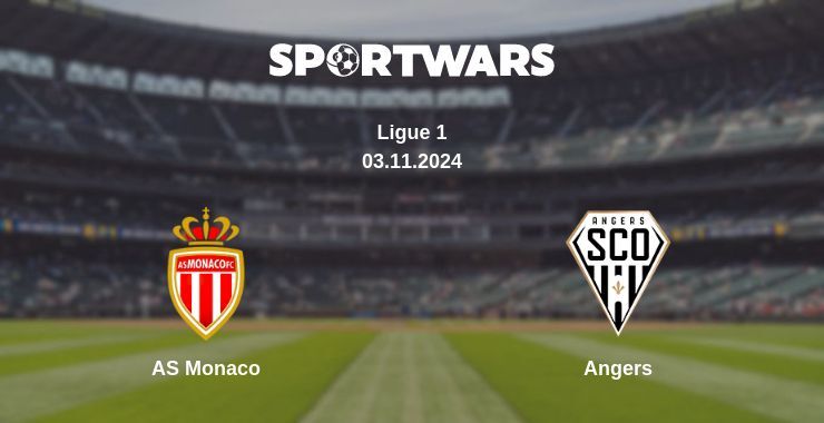 AS Monaco — Angers watch online for free 01.11.2024