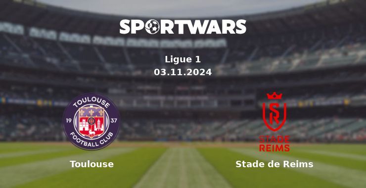 Toulouse — Stade de Reims watch online for free 03.11.2024