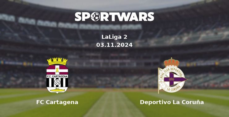 FC Cartagena — Deportivo La Coruña watch online for free 02.11.2024