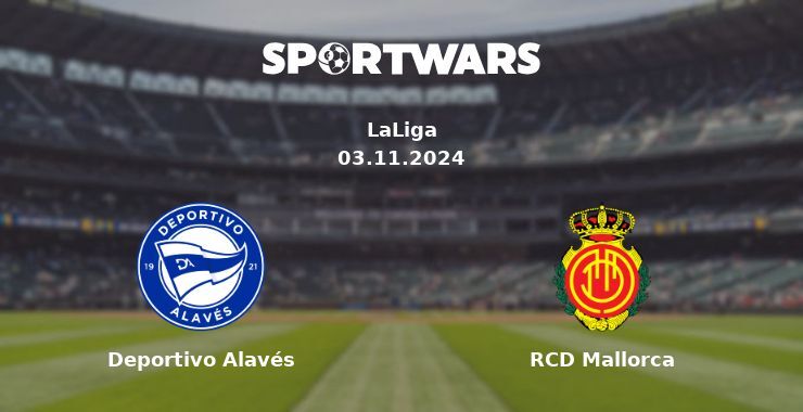 Deportivo Alavés — RCD Mallorca watch online for free 03.11.2024