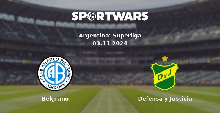 Belgrano — Defensa y Justicia watch online for free 03.11.2024