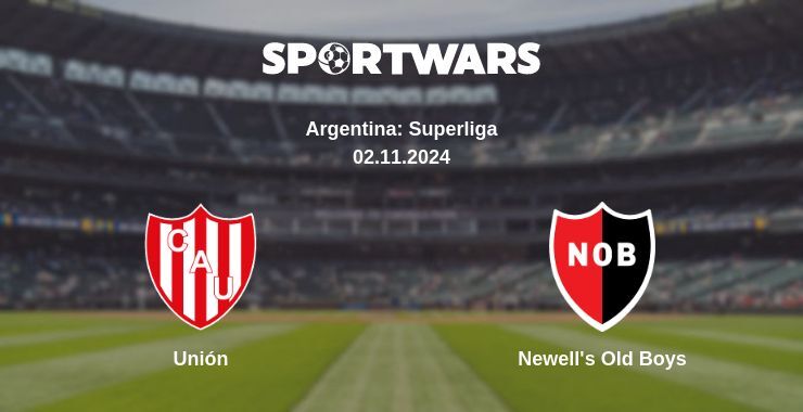 Result of the Unión — Newell's Old Boys match, 02.11.2024