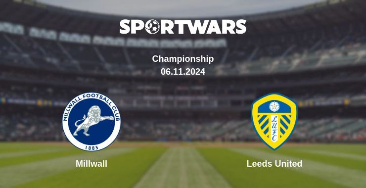 Millwall — Leeds United watch online for free 06.11.2024