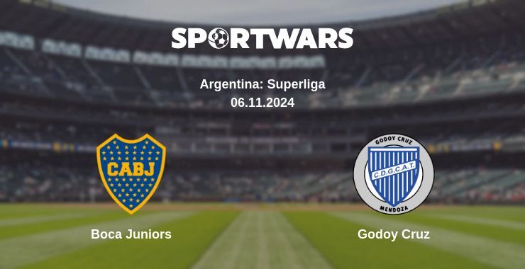 Result of the Boca Juniors — Godoy Cruz match, 06.11.2024